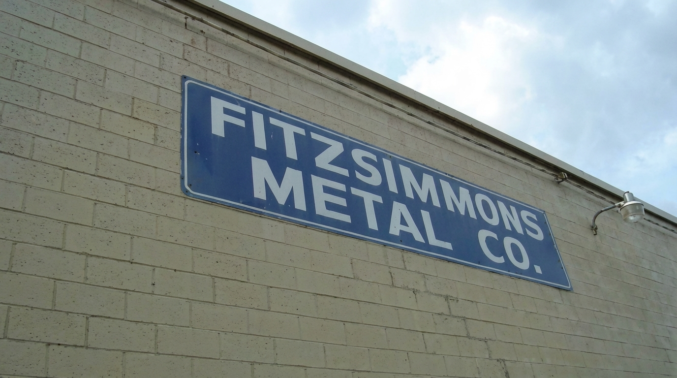 Fitzsimmons Metal Company scrap metal recycling facility in Glenshaw, PA